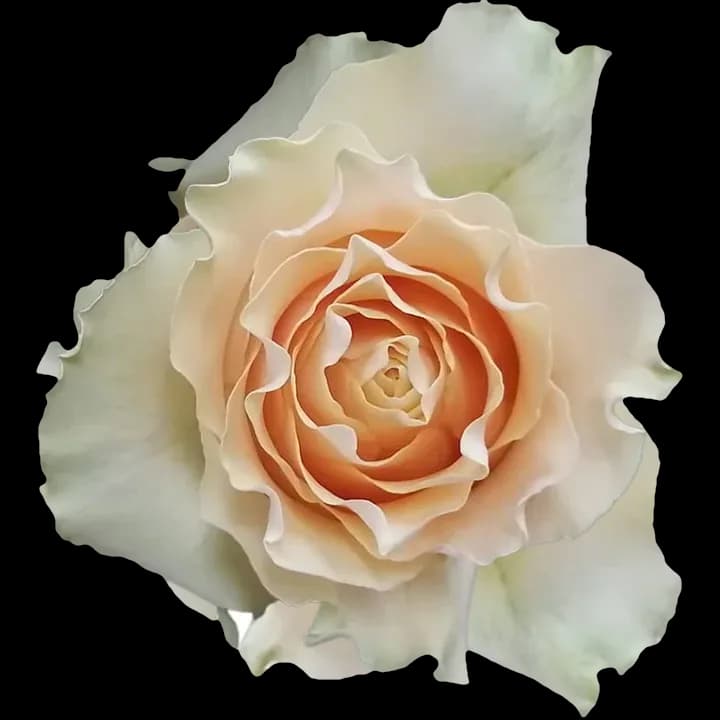 Cream Carpe Diem rose